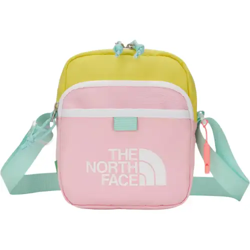 THE NORTH FACE 1.7L Crossbody Bag Outdoor Bag Polyester Pink & Yellow Women's
