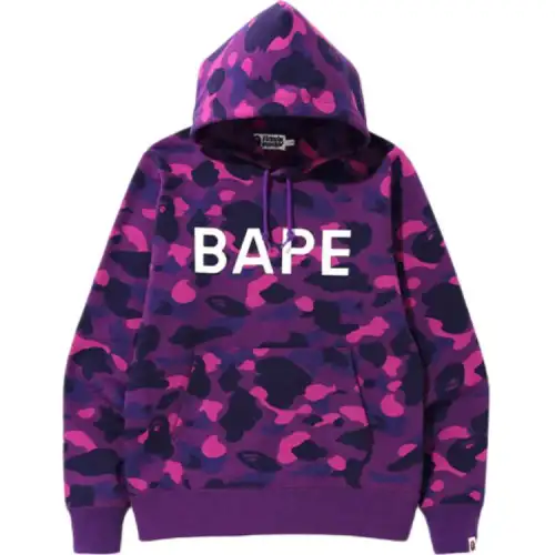 Bape Color Camo Pullover Hoodie