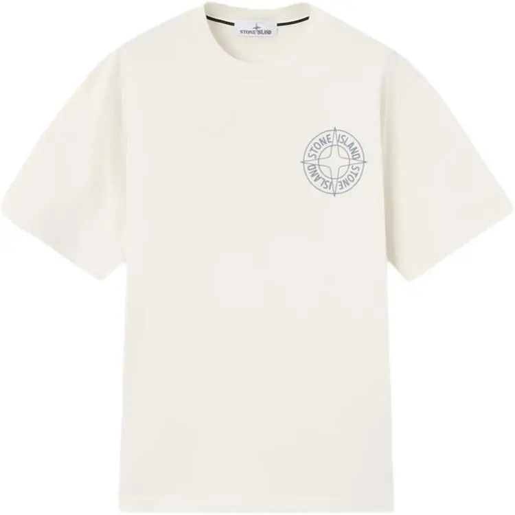 Stone Island logo-print cotton T-shirt