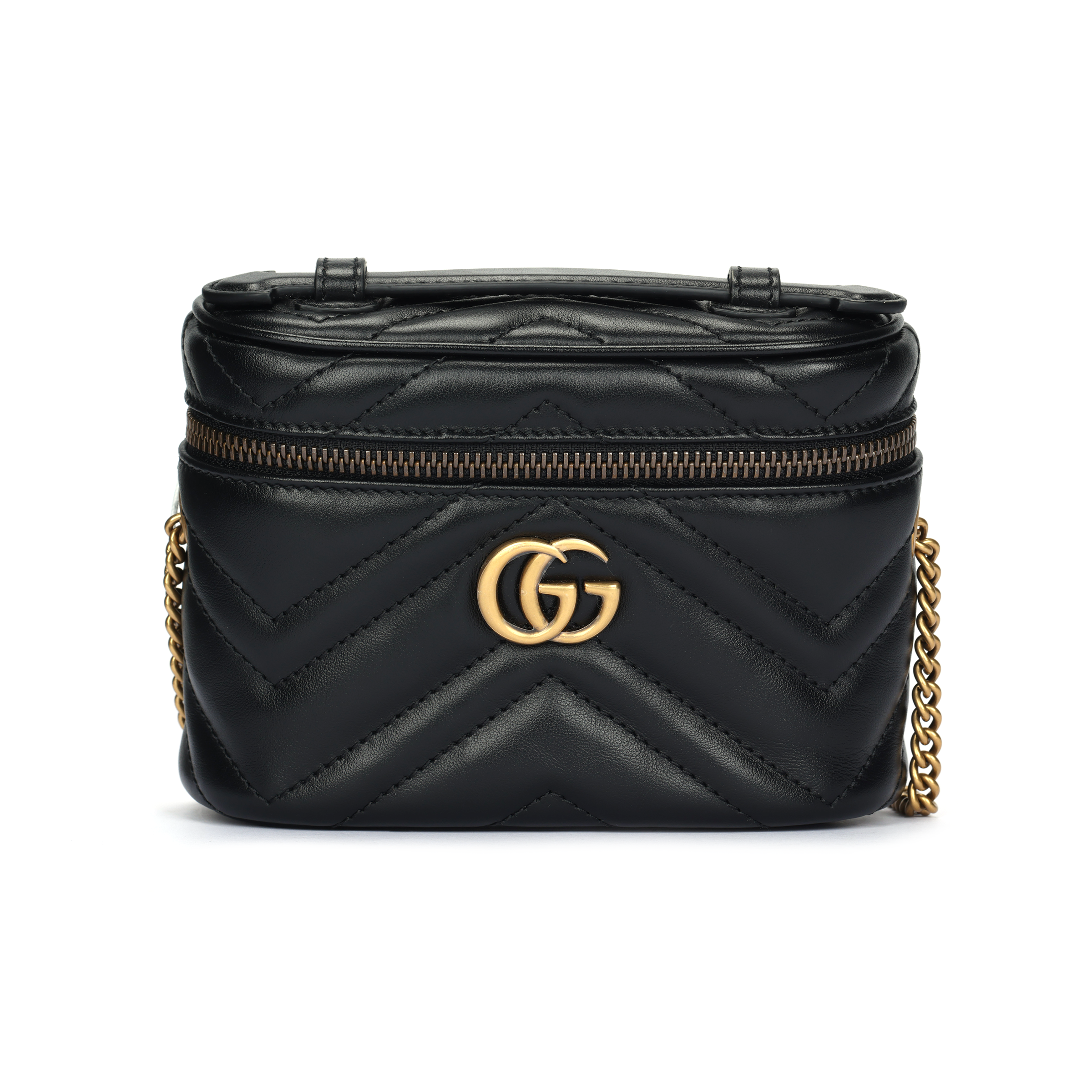 Женская сумка Gucci Marmont (черная)