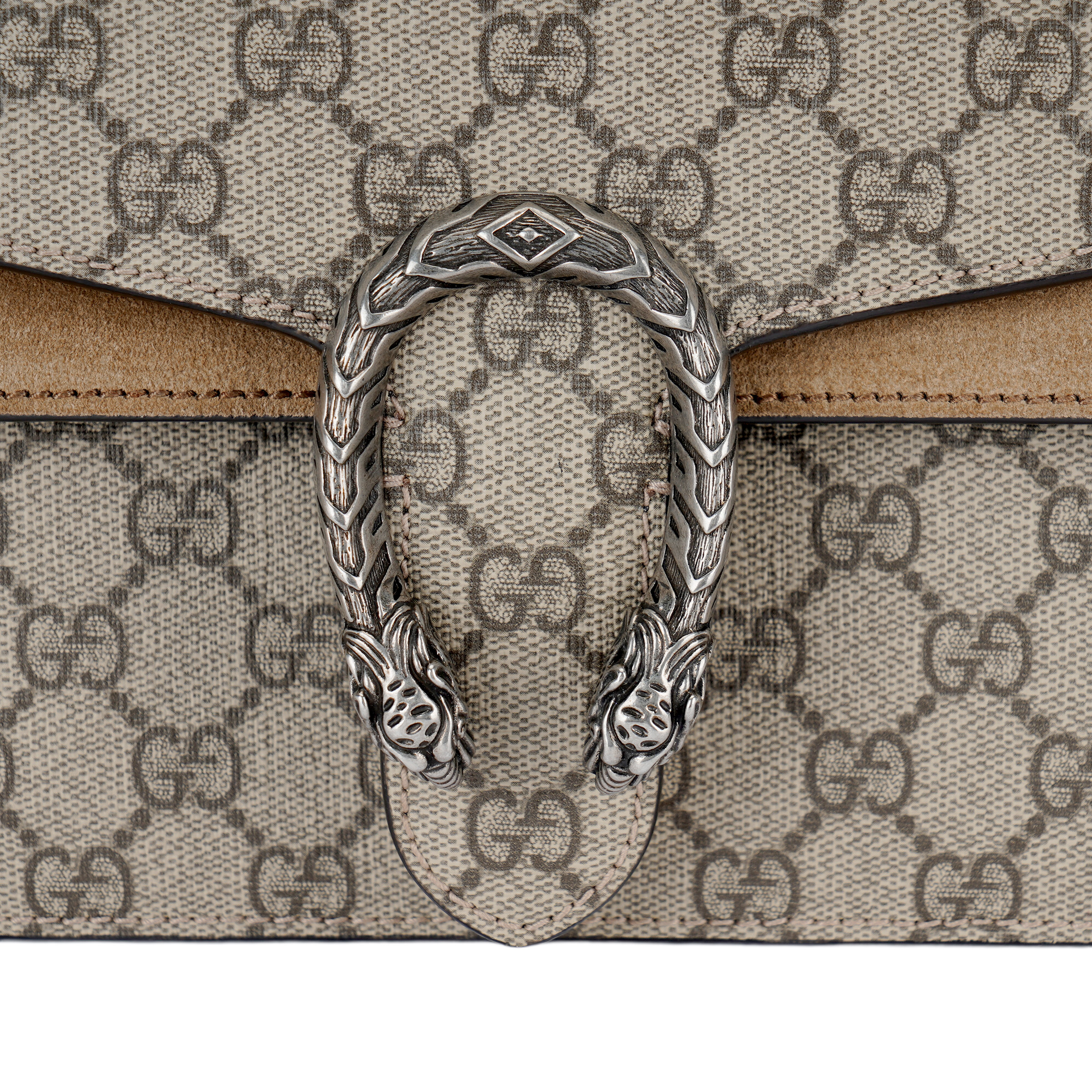 Женская сумка Gucci Dionysus (бежево-коричневый) — фото 5