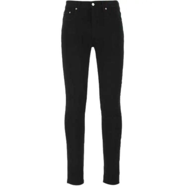 Golden Goose Jeans Men's Black Moderate Slim Fit Pants