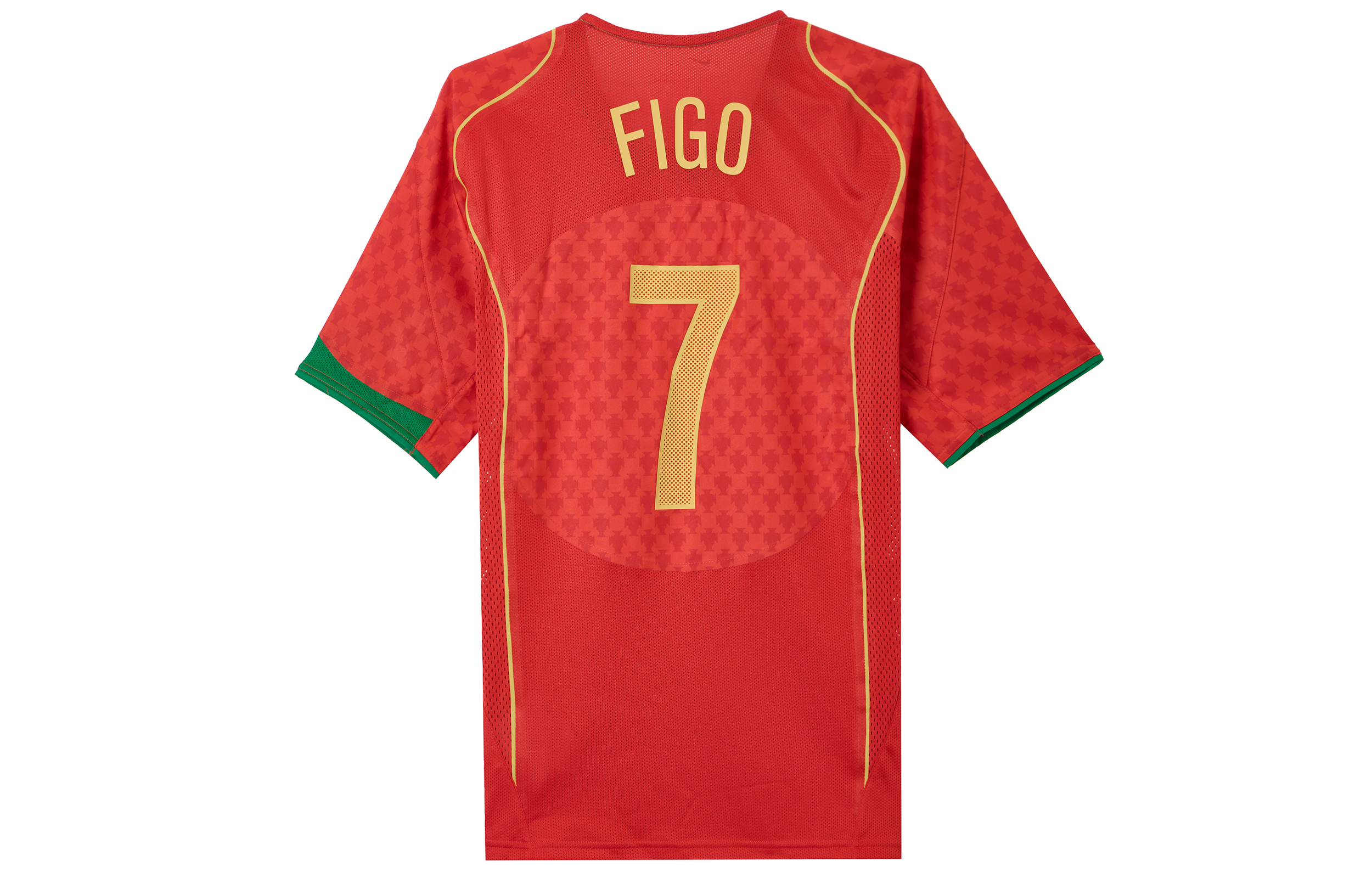 Nike Luis Figo Portugal 2004 Reissue Men’s Nike Soccer Replica Jersey
