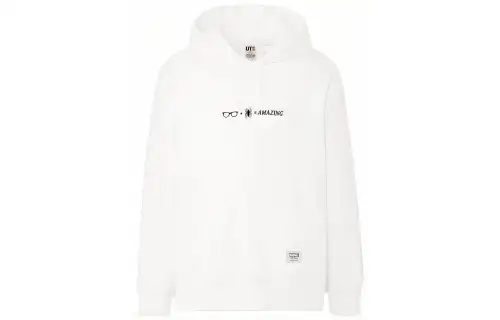 UNIQLO x MANWEI,LIANMINGKUAN Sweatshirt Unisex White