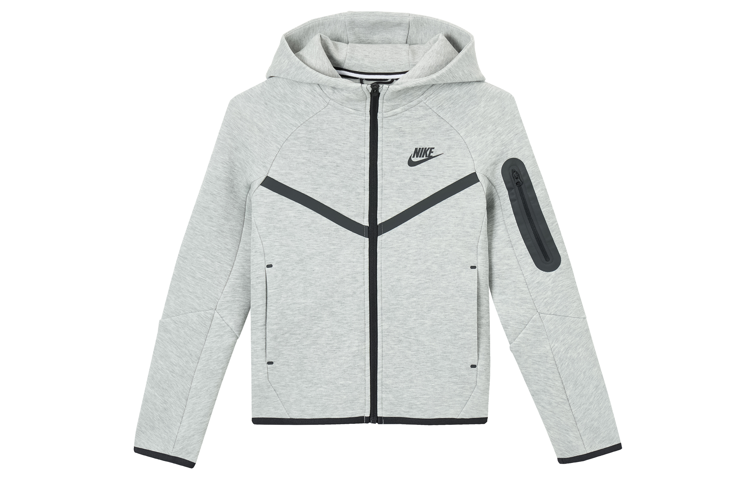 Куртка Nike Sportswear Tech Fleece (серая)
