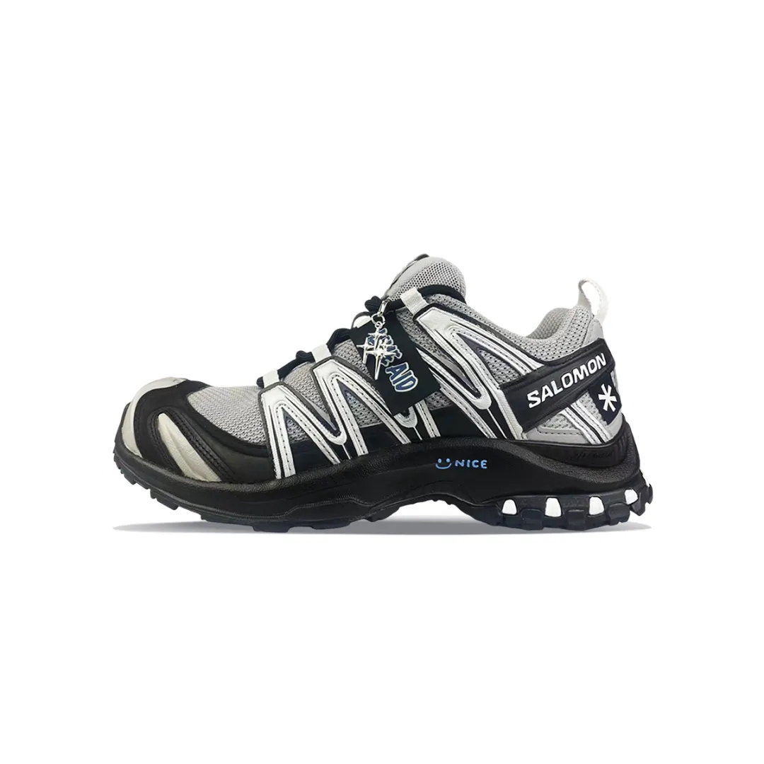 SALOMON XA PRO 3D Cushioning Support Low top Trail Running Training Running Shoes Unisex Black Purple