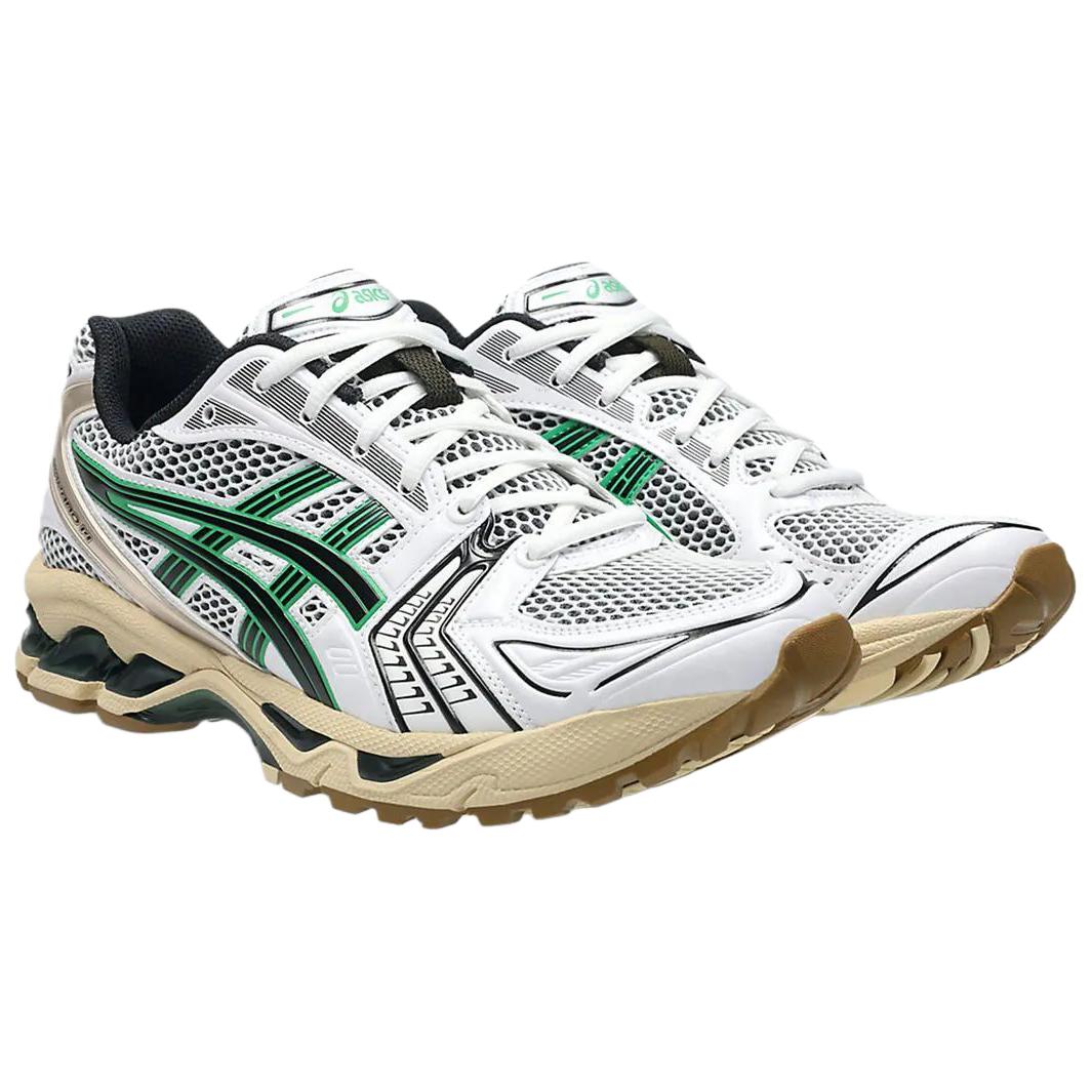 Кроссовки ASICS Gel-Kayano 14 (бело-зеленый) — фото 3