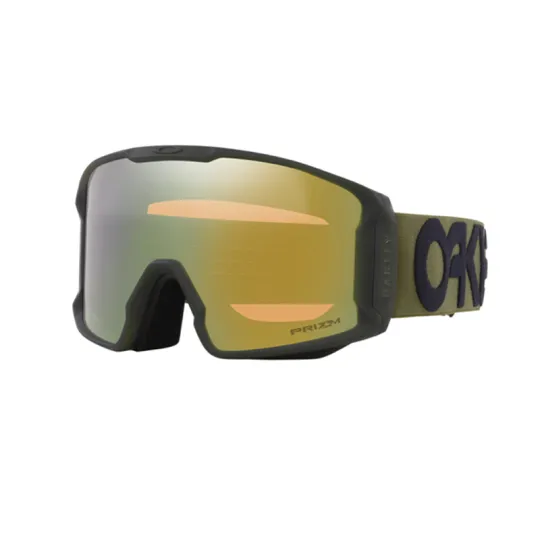 Oakley 7070 Line Miner L Asia Version Coverage Anti Fog, Windproof Snap Buckle Unisex Ski Goggles