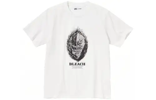 UNIQLO x SISHEN,LIANMINGKUAN UNIQLO X BLEACH SS23 T Shirt Unisex White