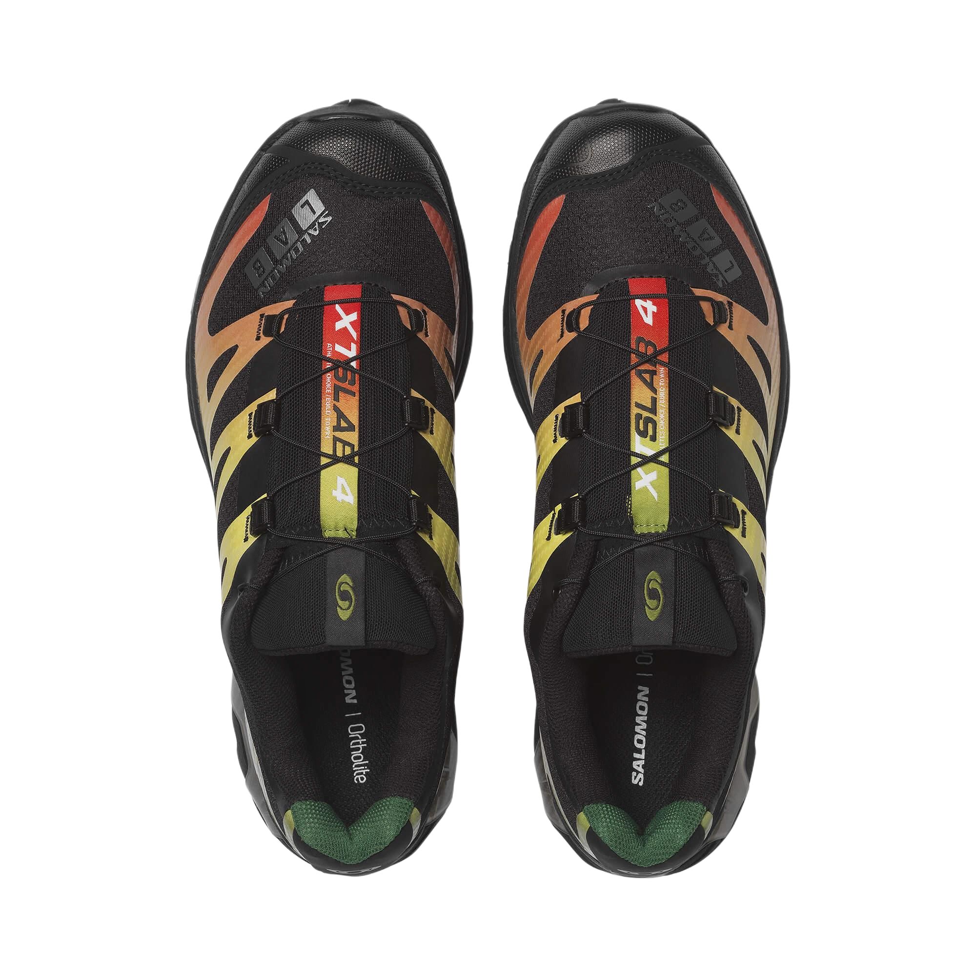 SALOMON XT 4 Casual Running Shoes Unisex Black Cyan
