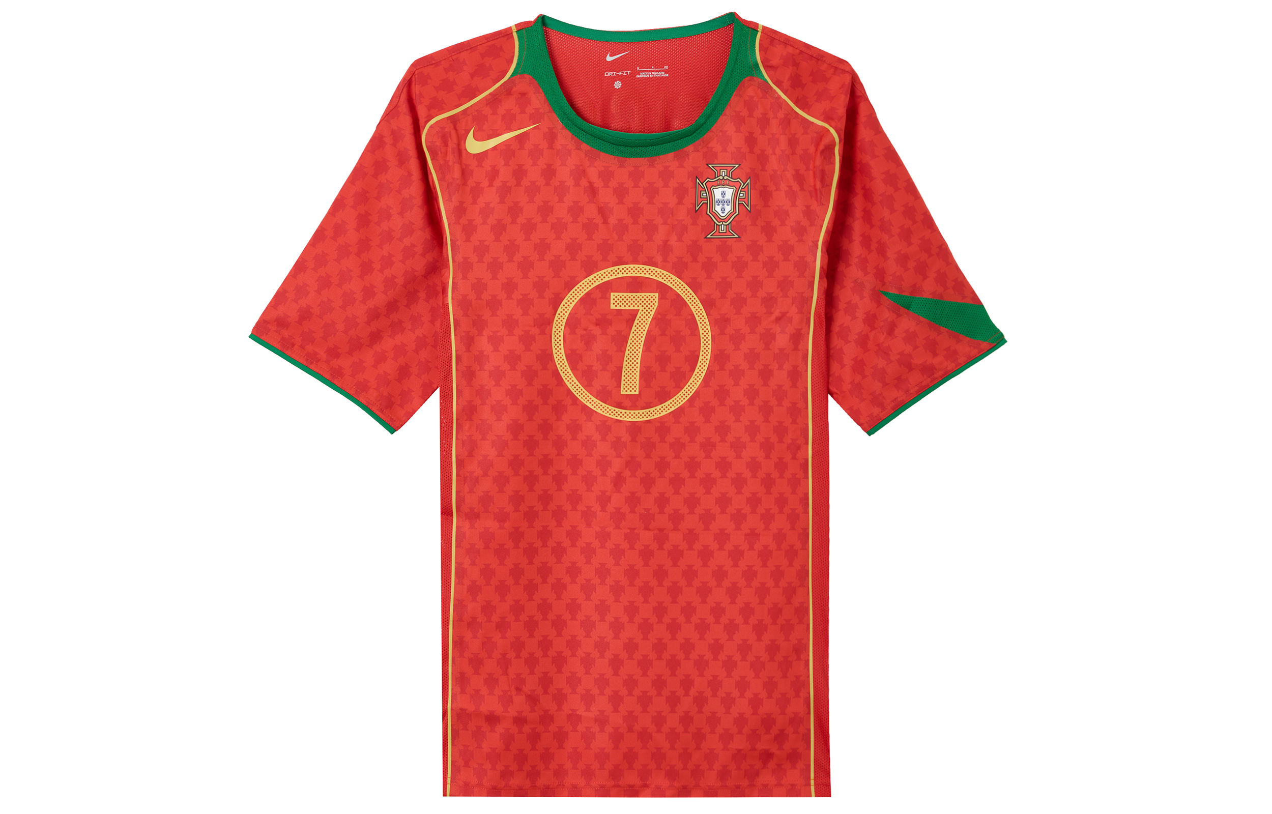 Nike Luis Figo Portugal 2004 Reissue Men’s Nike Soccer Replica Jersey
