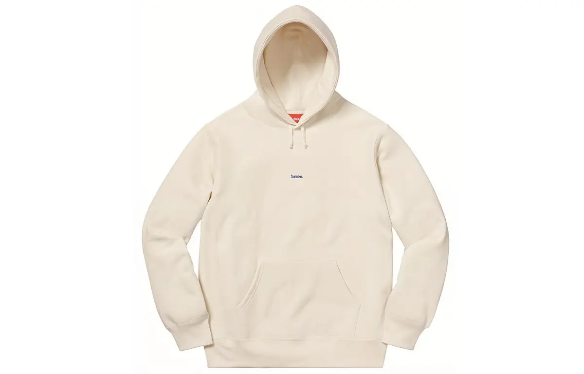 Supreme Micro Logo Hooded Sweatshirt