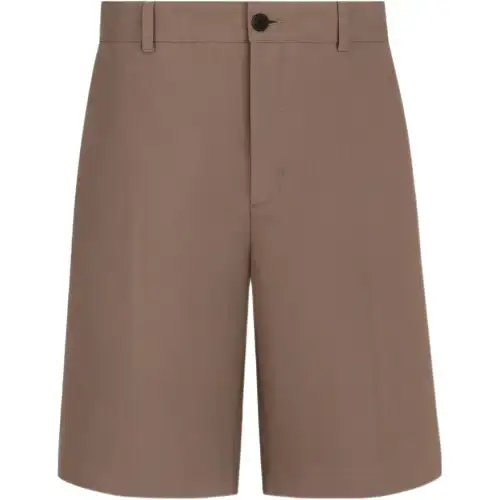 DIOR Casual Shorts Men's Brown Moderate