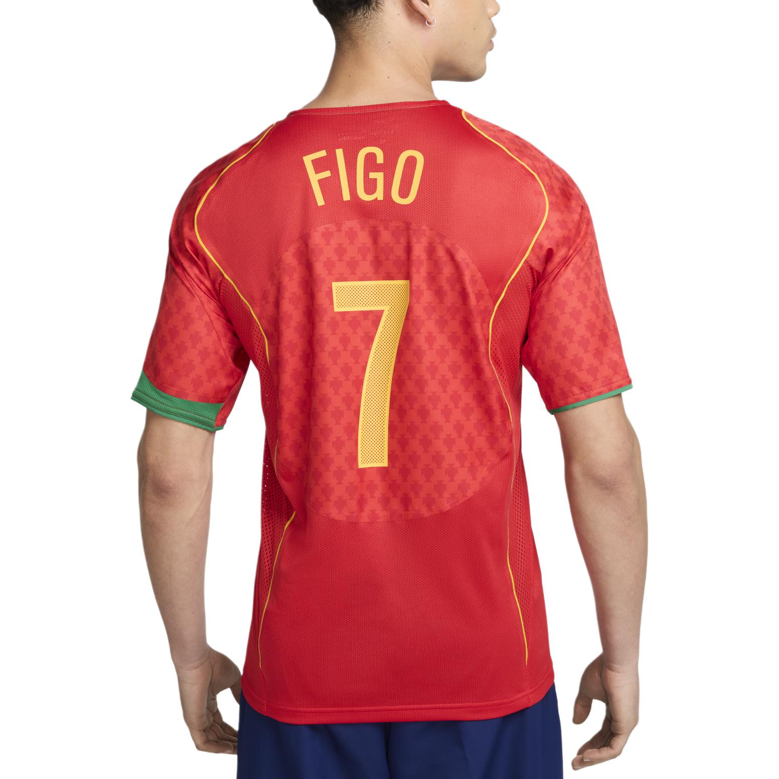 Nike Luis Figo Portugal 2004 Reissue Men’s Nike Soccer Replica Jersey