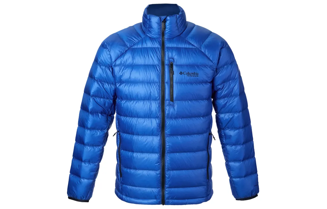 Columbia City Outdoor Collection Down Jacket Men's Blue