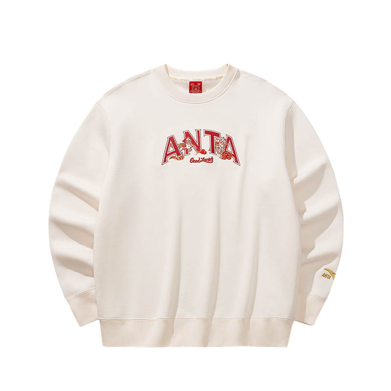 Мужское худи Anta Манеж (белое)
