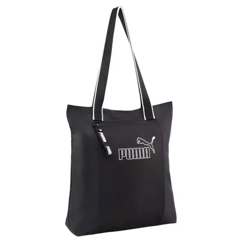PUMA Polyester One Shoulder Handbag Unisex Black