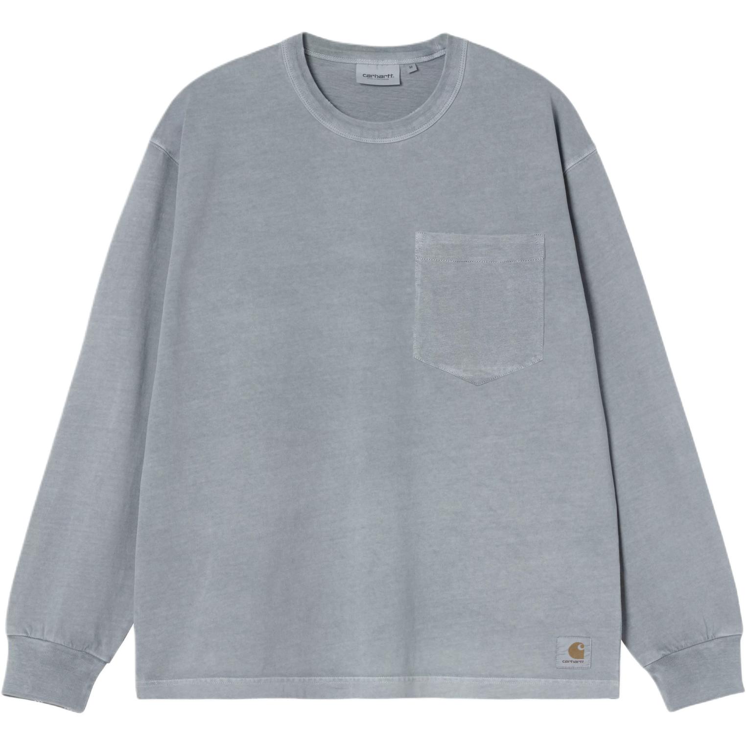 Лонгслив Carhartt WIP SS26 L/S Torion Pocket T-Shirt (синий)