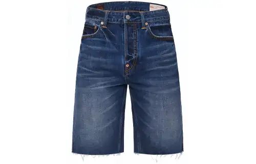 EVISU Denim Shorts Men's Denim Blue Moderate