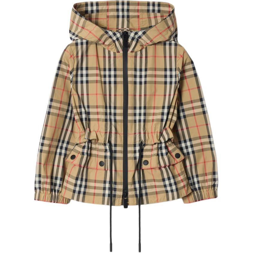 Куртка Burberry Burberry FW25 (бежевая в клетку)