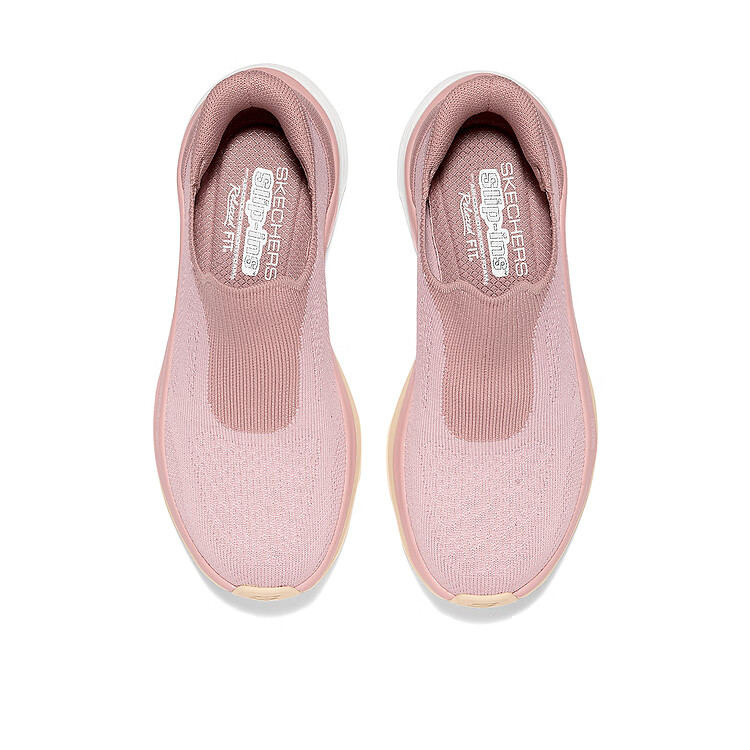 Skechers SPORT WOMENS Abrasion Resistant Low top Casual Shoes Women’s Pink