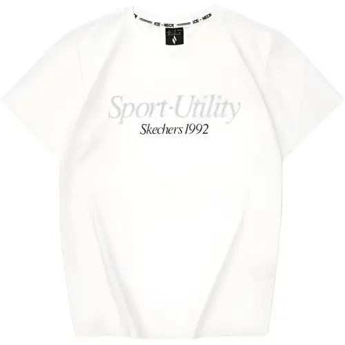 Skechers T Shirt Women's Marshmallow White