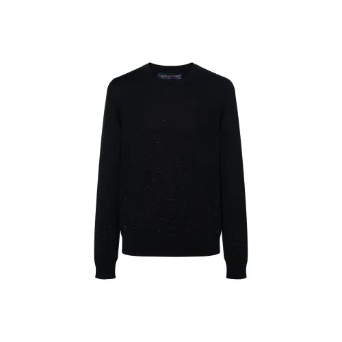 LOUIS VUITTON Embellished Evening Crewneck