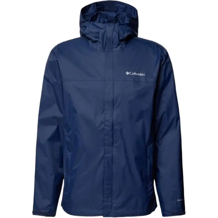 Columbia Jackets Men's Marine Blue Hooded (Non-detachable) Moderate