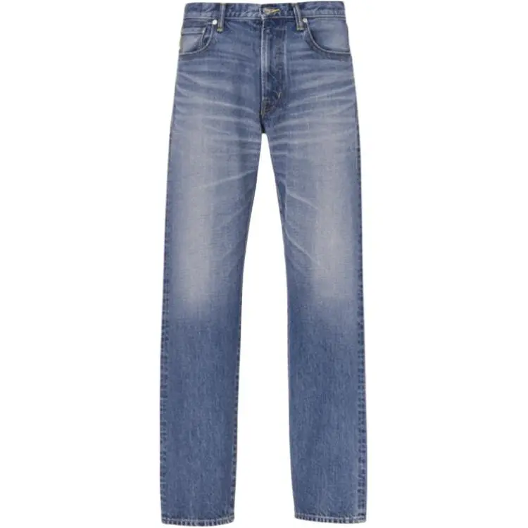 Onitsuka Tiger DENIVITA REGULAR DENIM PANTS Jeans Men's Light Blue