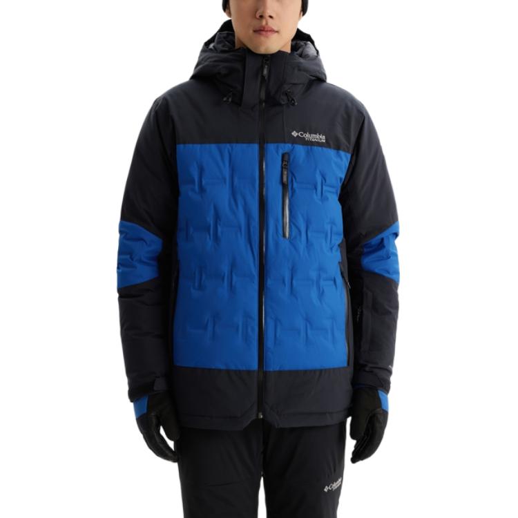 Columbia TITANIUM Ski Tops Men’s Blue