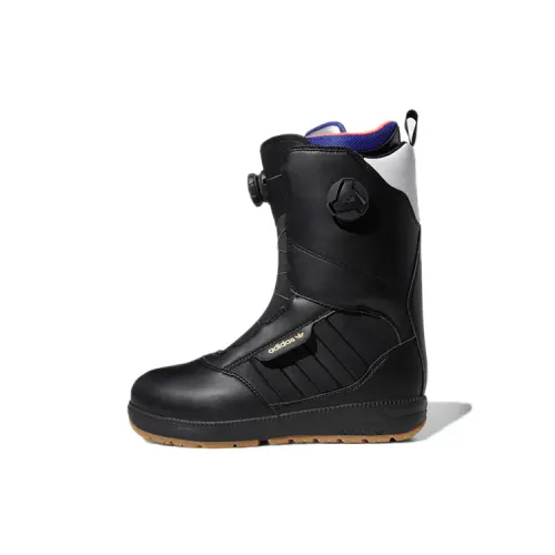 Adidas Originals Response 3MC ADV Thermal Abrasion Resistant Comfortable Crew Snow Boots Men's Black White