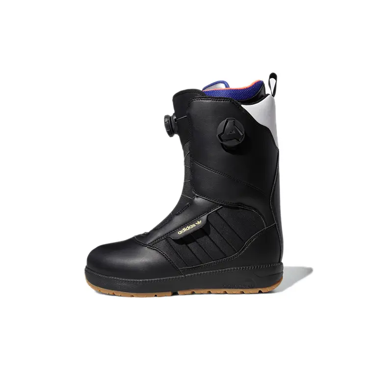 Adidas Originals Response 3MC ADV Thermal Abrasion Resistant Comfortable Crew Snow Boots Men's Black White