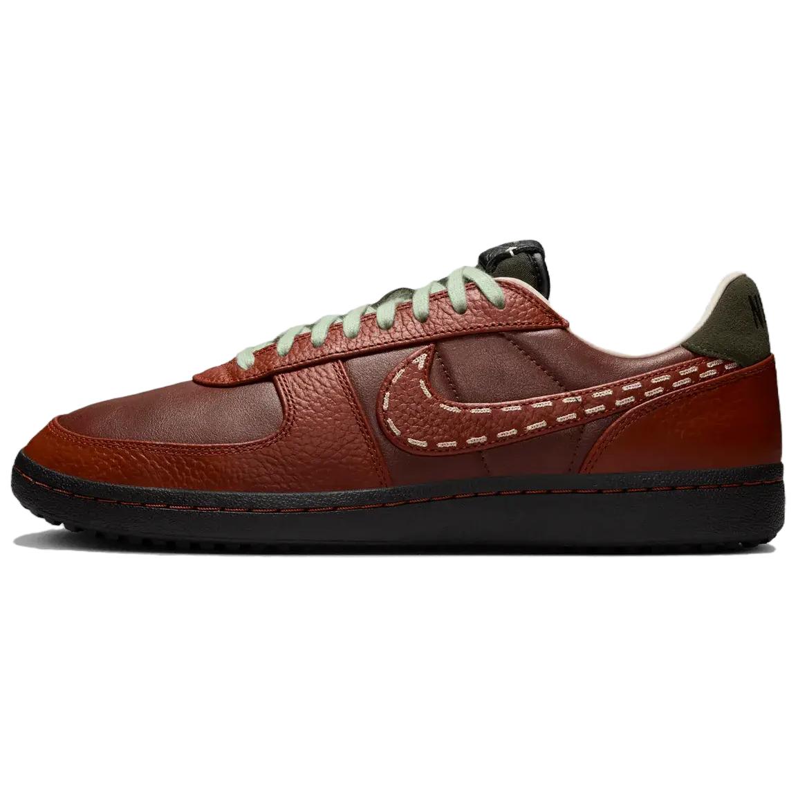 Кроссовки Nike Field General (красно-коричневые)