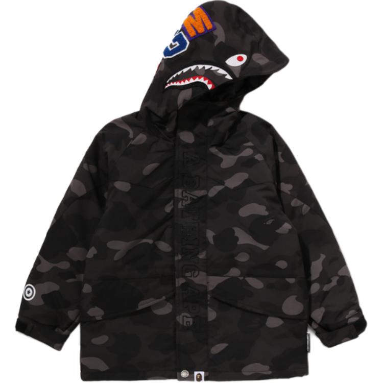 Детская куртка A BATHING APE Camo Shark (разноцветная)