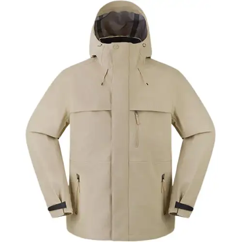 Timberland Jackets Men's Khaki Hooded Moderate Other