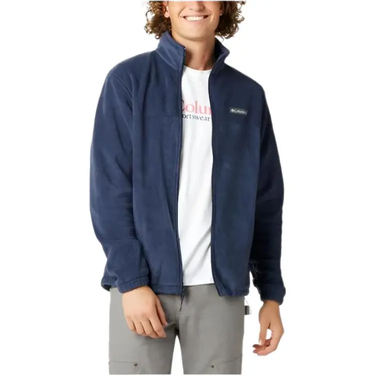 Columbia Jackets Men's Blue Stand Collar Moderate Other