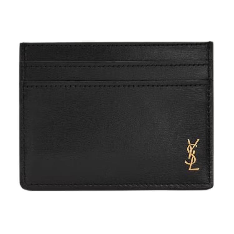 Женский кошелек SAINT LAURENT Cassandre (черный)