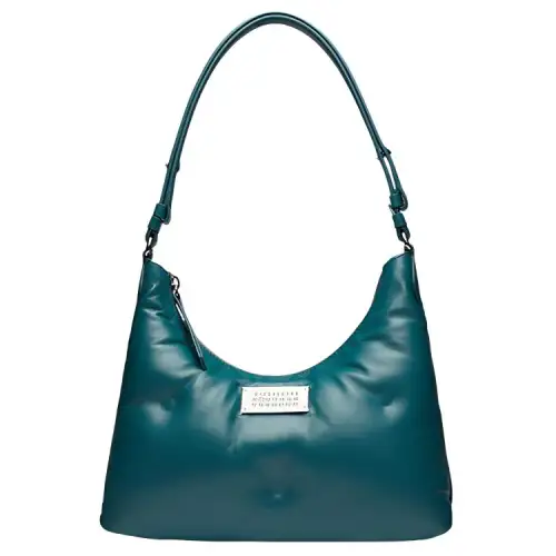 Maison Margiela Glam Slam Cow Leather Shoulder Bag Small Women's Green