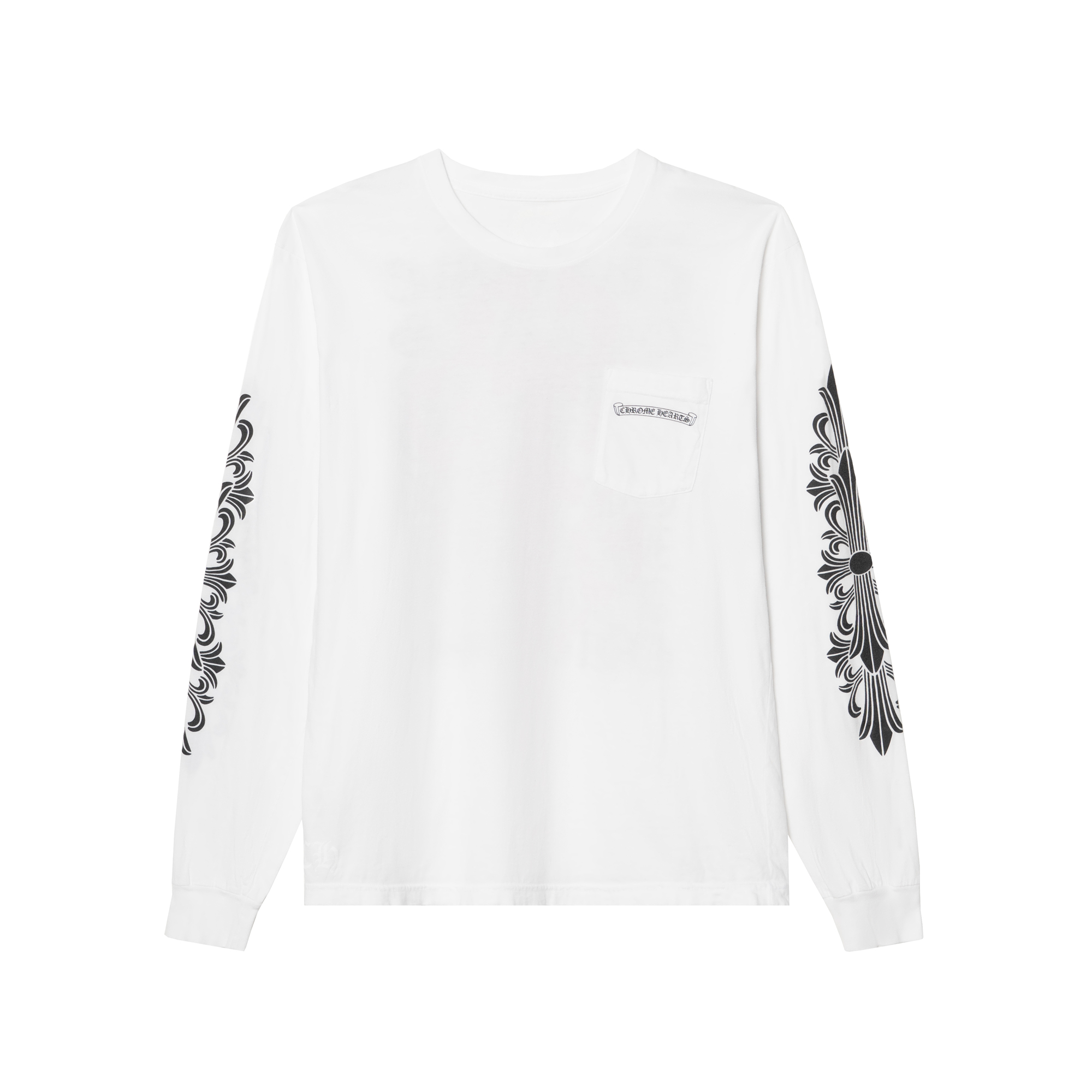Chrome Hearts Eye Chart Dagger Longsleeve T shirt