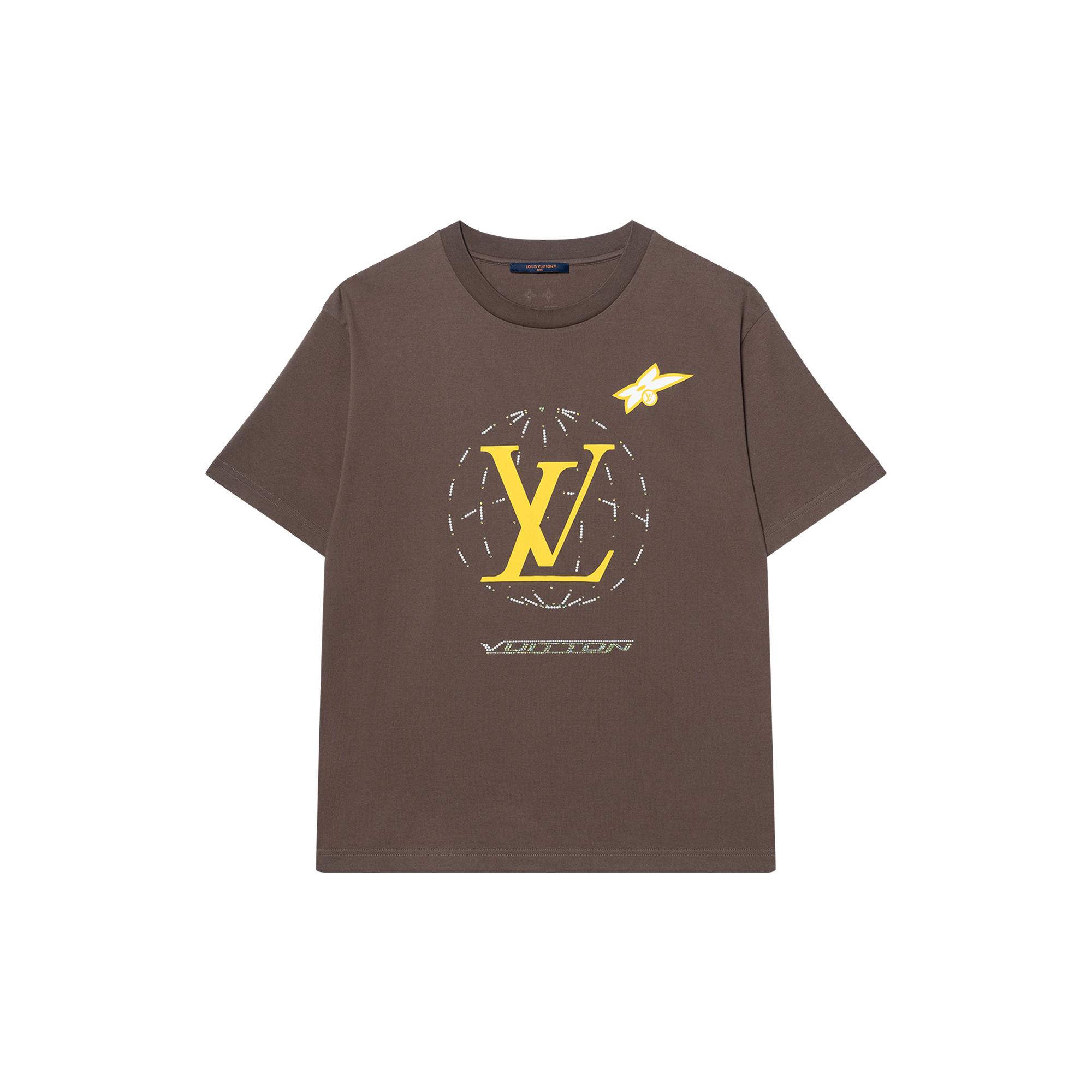 Мужская футболка Louis Vuitton (коричневая)