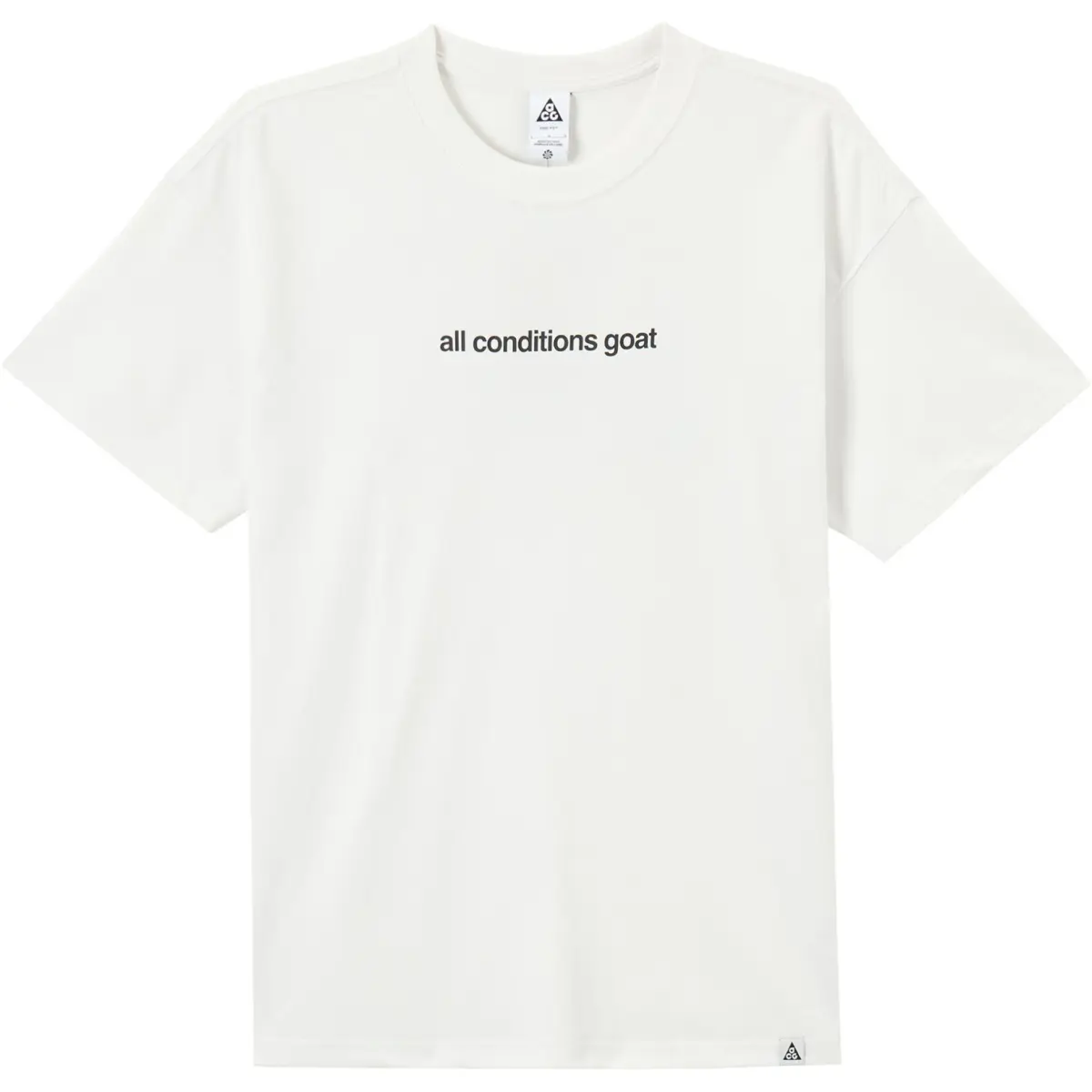 Nike ACG T Shirt Men's Mountain Peak White