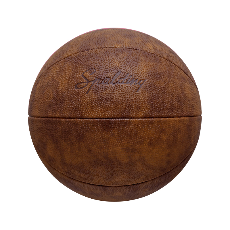 SPALDING Vintage Collection Pu Basketball Brown Size 7 Ball Training Unisex China Mainland Version