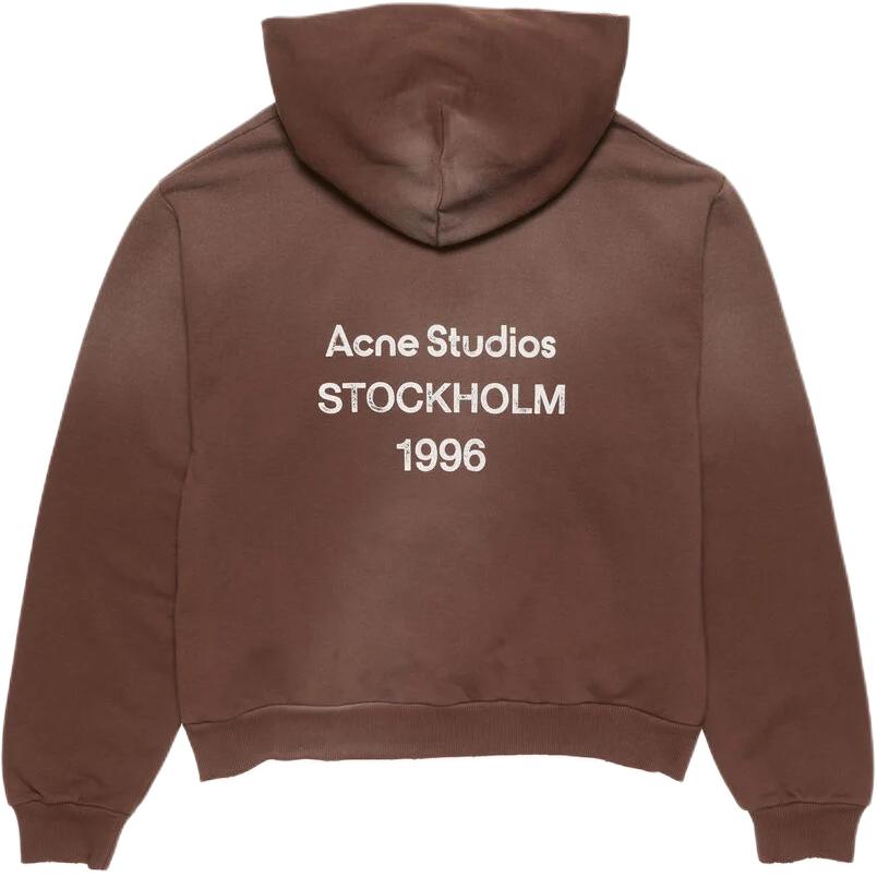 Худи Acne Studios 1996 SS26 (оливковое)