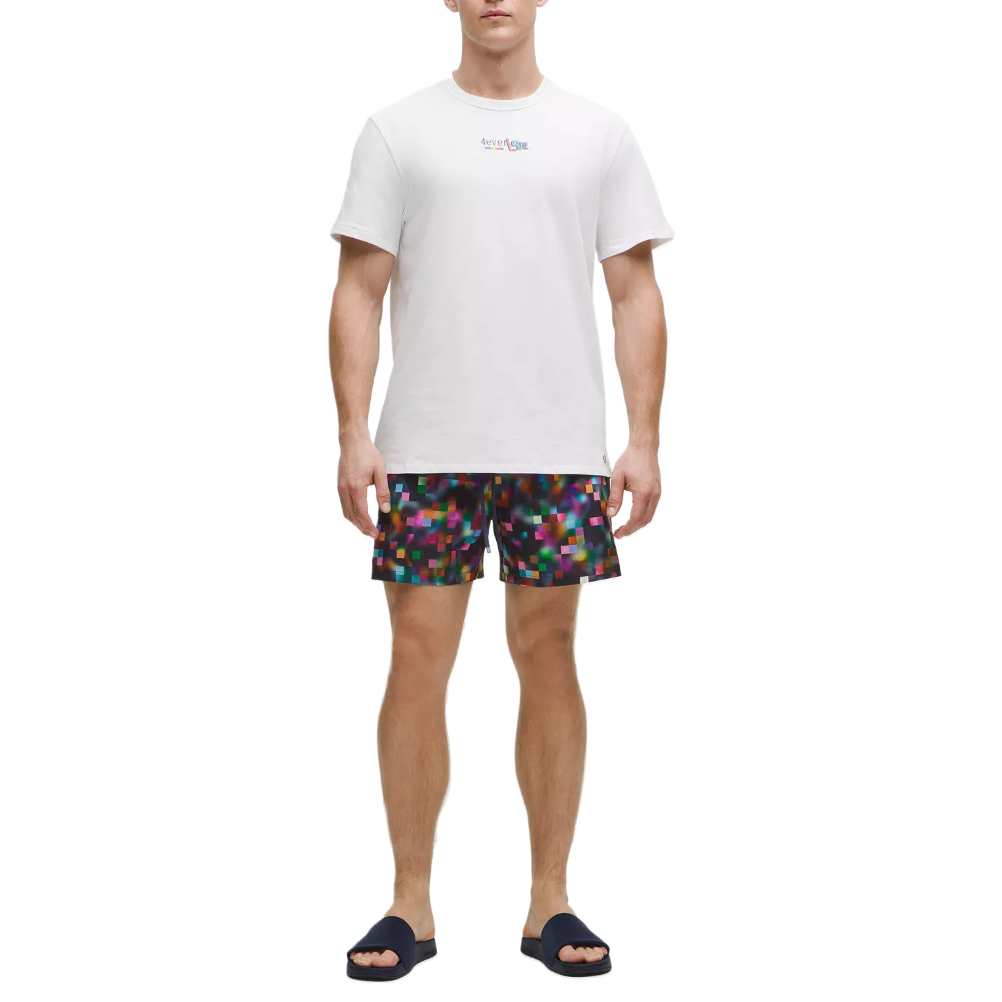 Lululemon Sports Shorts Men’s Rainbow Pixel