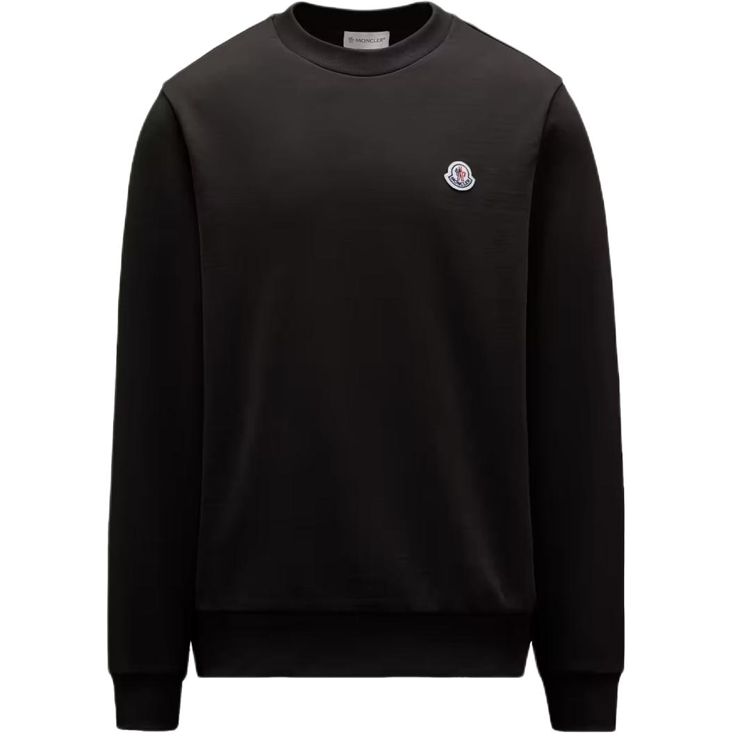 Мужское худи Moncler Свитшот с логотипом (серое)