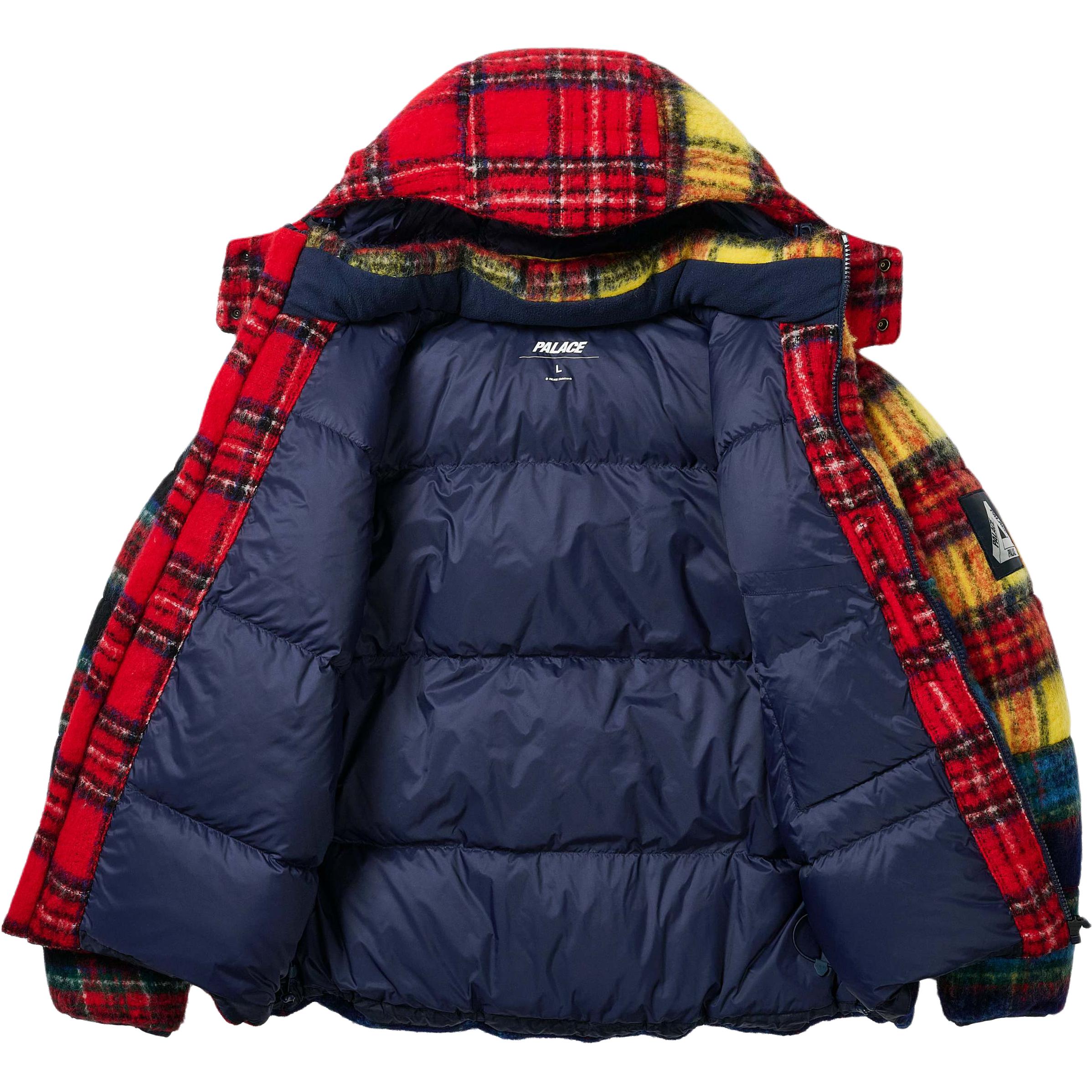 Куртка Palace MOHAIR WOOL PUFFA JACKET (разноцветная) — фото 3