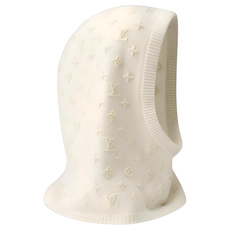 Женские очки Louis Vuitton Monogram (микро-белые)