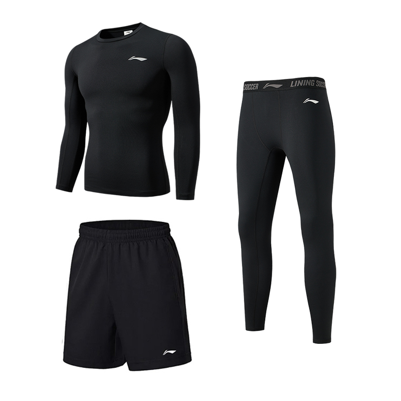 Li Ning Fitness Set Men’s Black