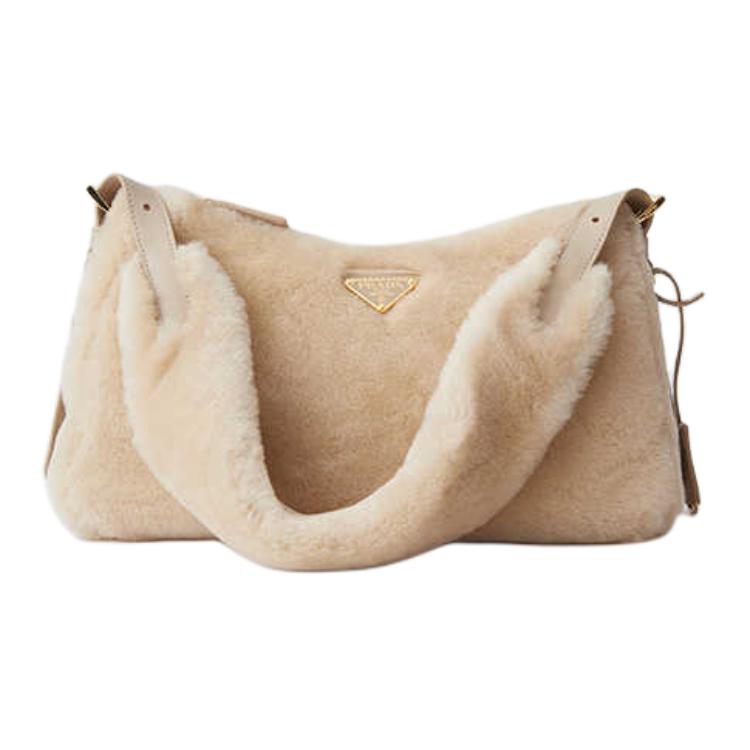 Женская сумка Prada Aimée (светло-коричневая)