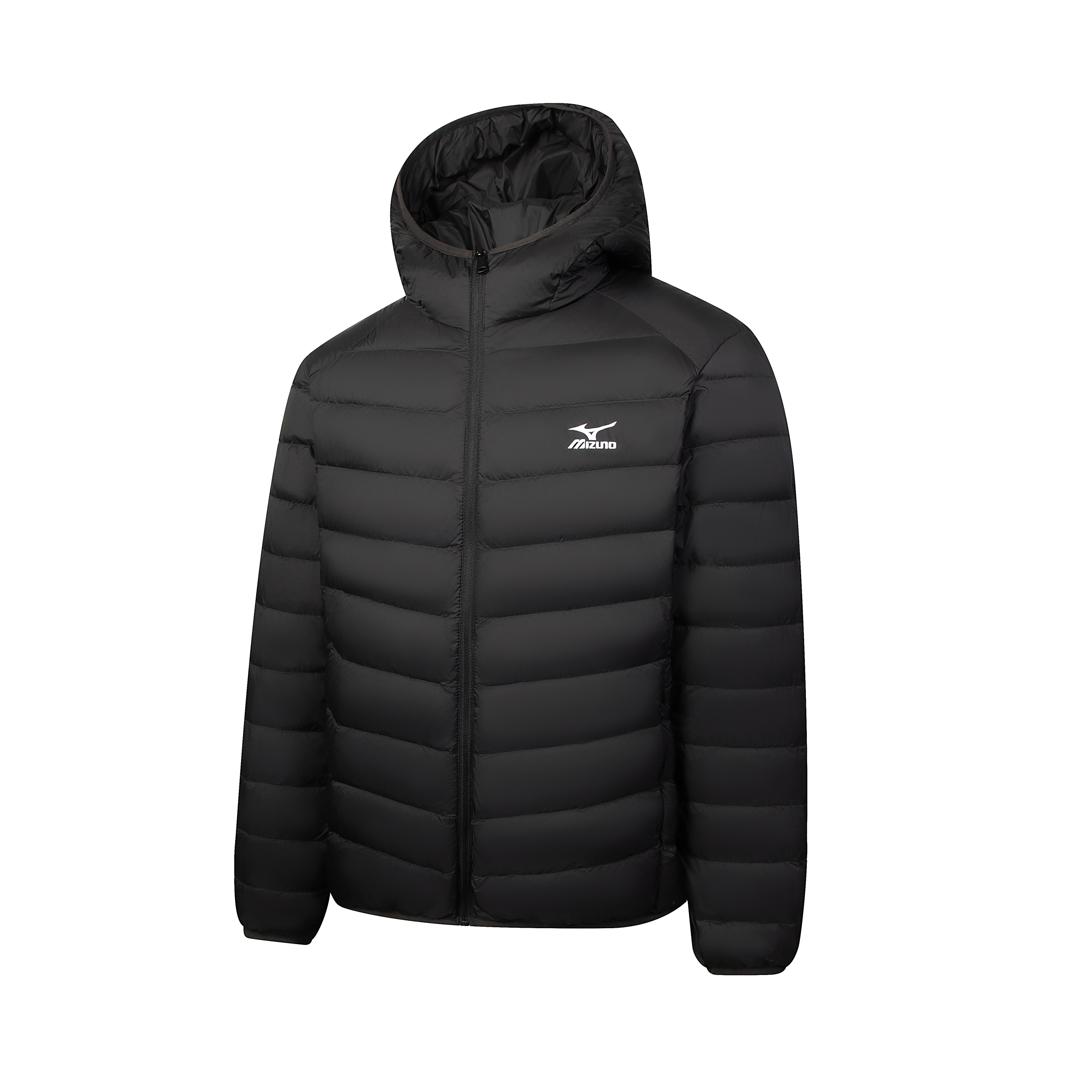 Mizuno Mizuno, travel velvet keep warm soft sports down jacket with hood for men and women, duck down